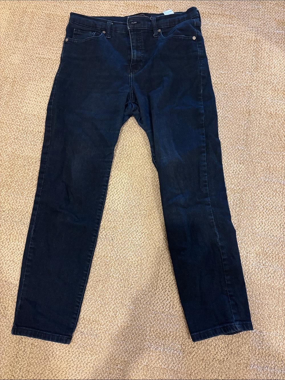 Banana Republic Slim Straight Dark Blue Jeans